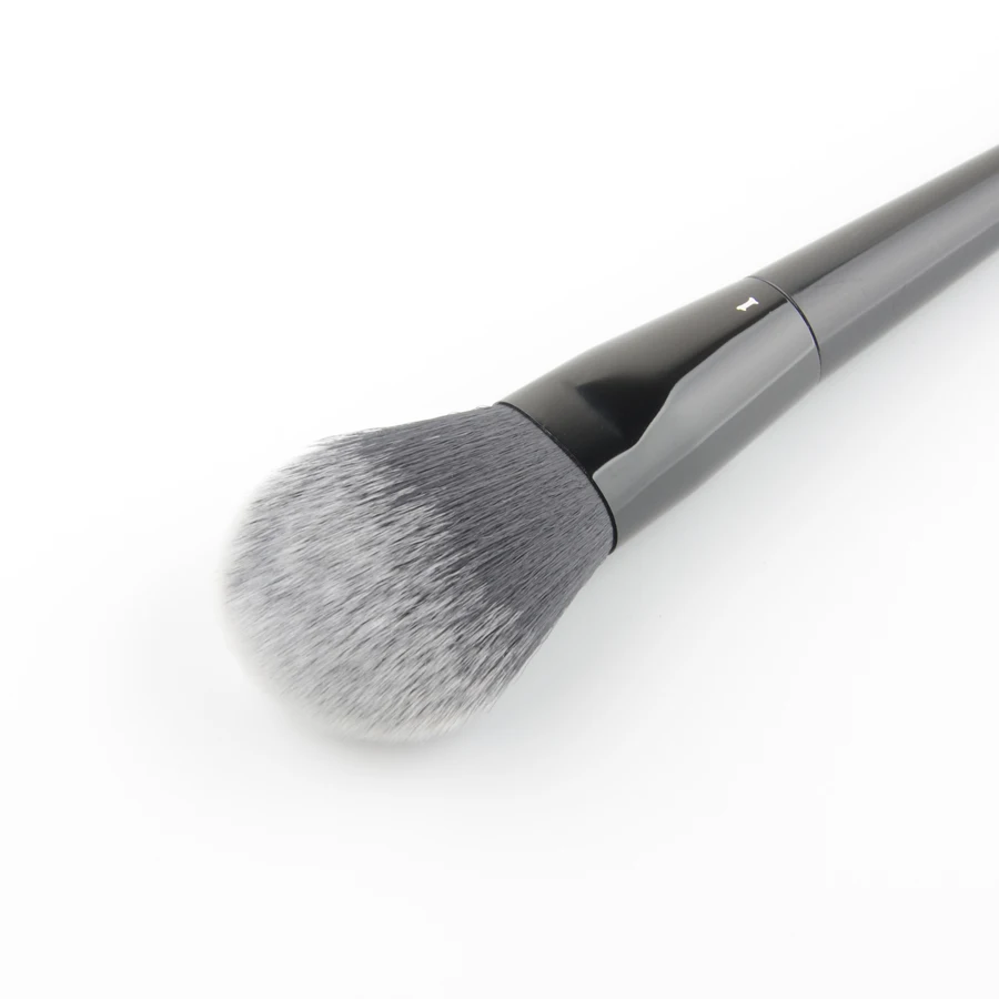 1 шт. кисть для пудры кисти макияжа #1 черные Румяна синтестический контур волос