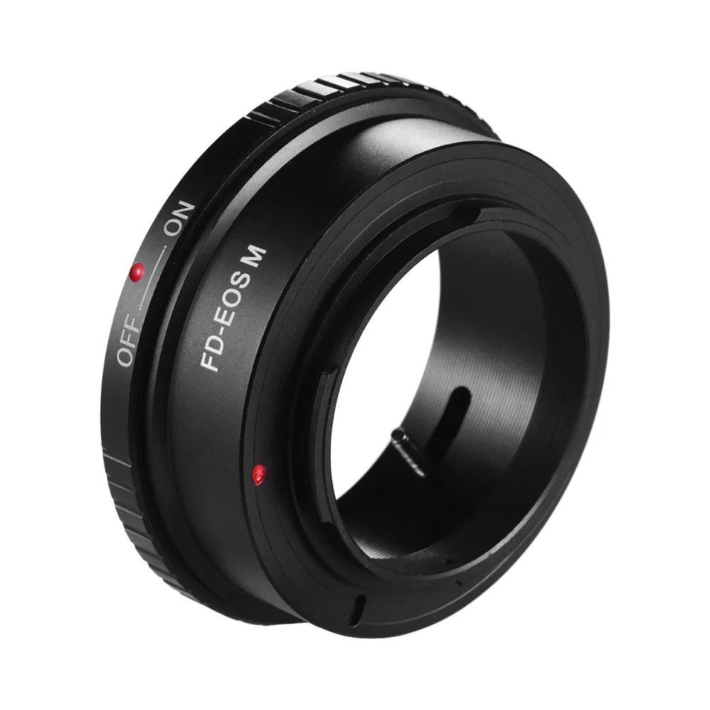 Адаптер кольцо для крепления объектива Canon FD к EOS M M2 M3 M5 M6 M10 M50 M100 аксессуары
