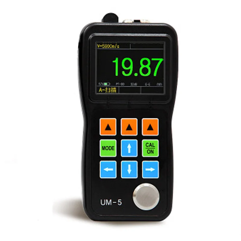 

High Precision UM-5 A&B-Scan Ultrasonic Thickness Meter with OLED Display