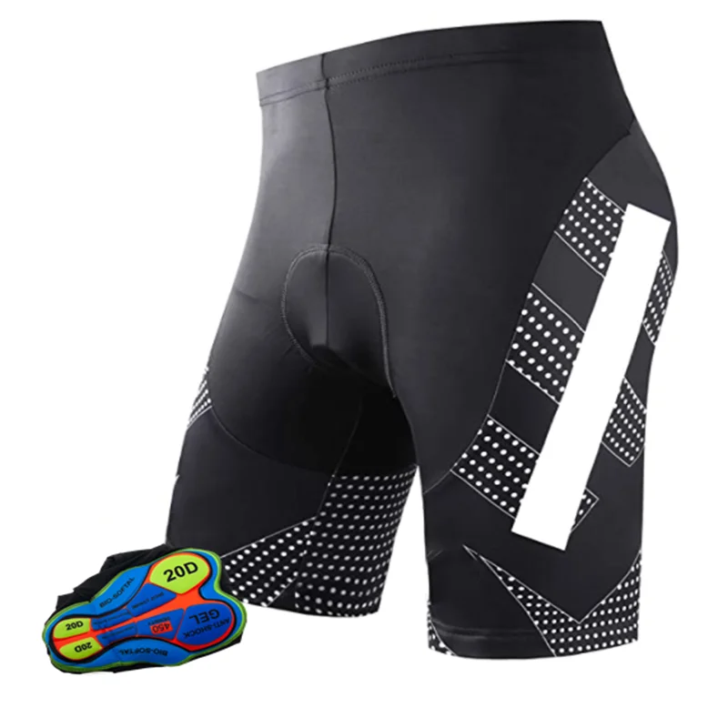 

Summer Shockproof Cycling Shorts 20D Gel Pad Short Pants Mountain Bike Shorts Cycling Clothing Bicycle