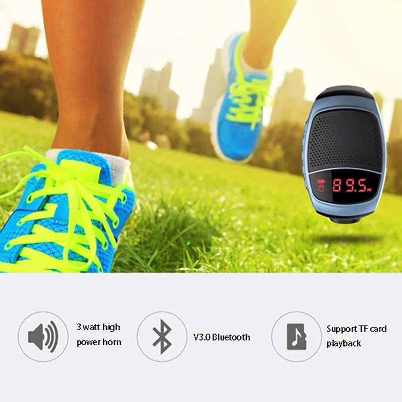 B90 Bluetooth динамик часы многофункциональный портативный умный Браслет |