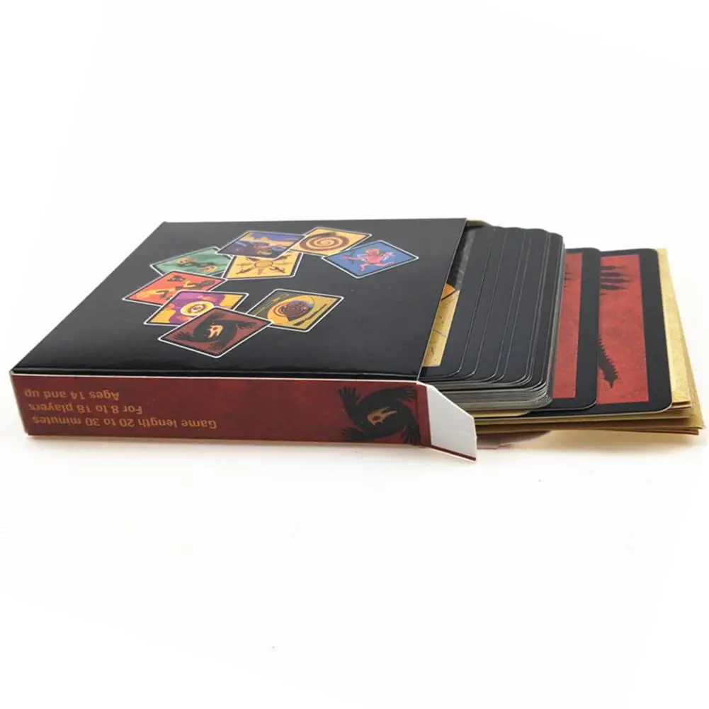 Оптовая продажа 24/43 шт оборотни игровые карты полные английские правила друг