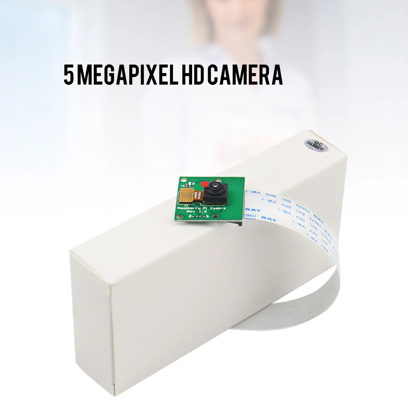 

5MP Camera For Raspberry Pi 3B+/3B/2B Wide Angle Fisheye Video Camera HD 1080P 720P OV5647 Camera Module