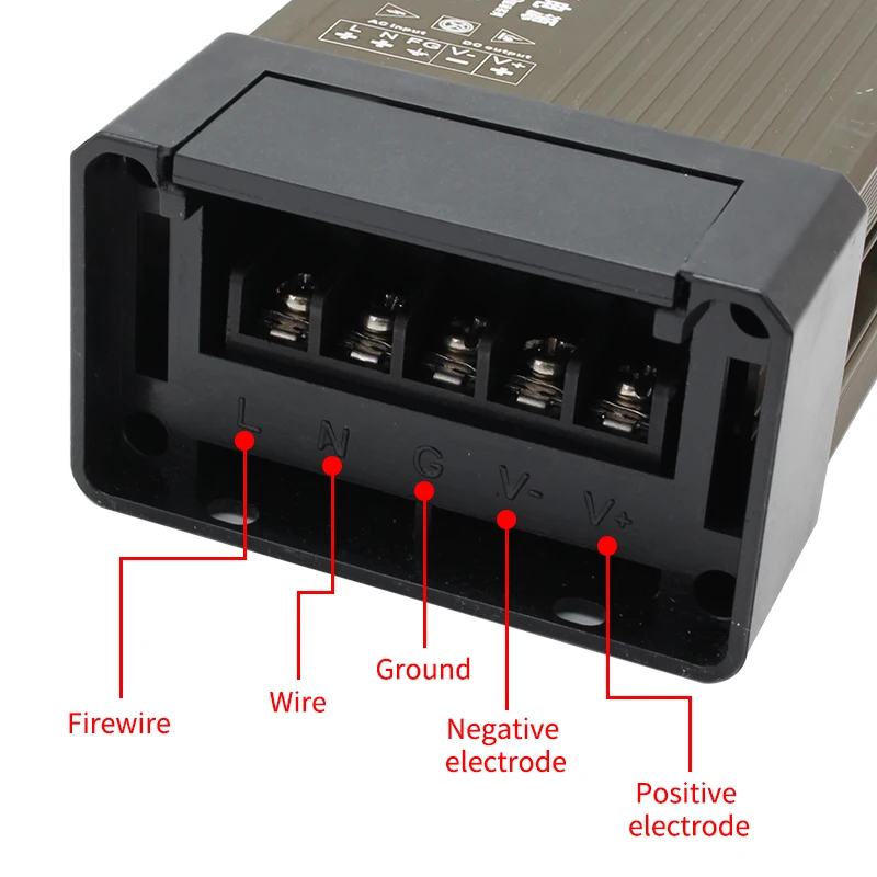 Непромокаемый переключатель источник питания AC DC 220V 12 V 150W наружный