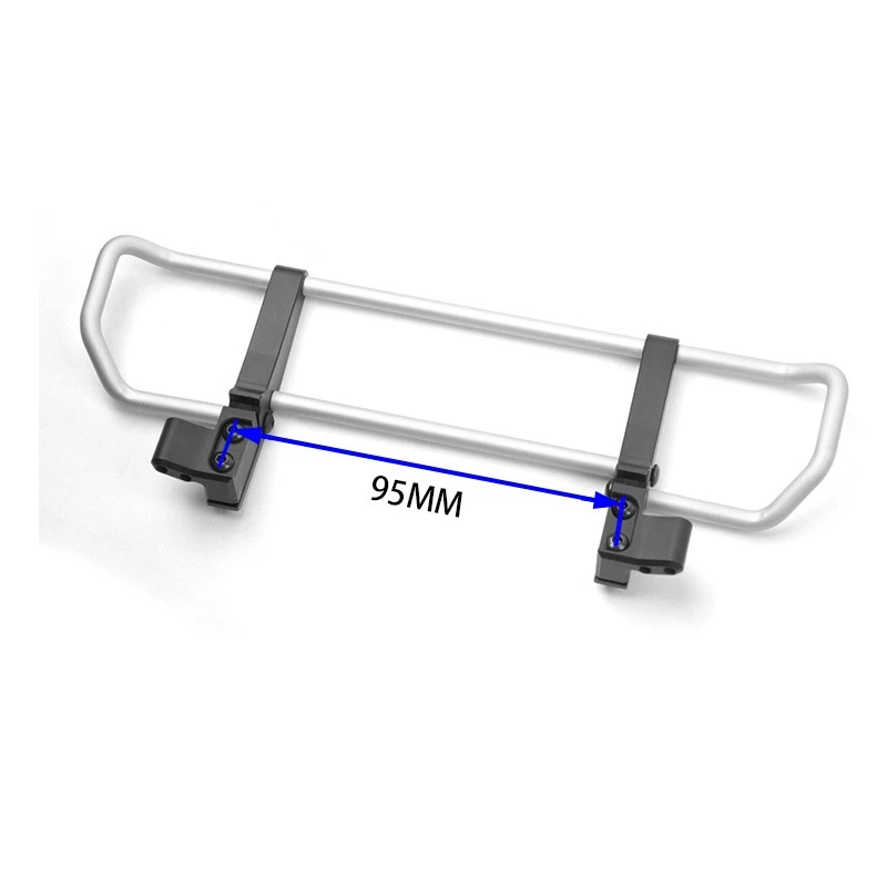 Металлический передний бампер и основание для 1/10 RC гусеничного автомобиля Traxxas