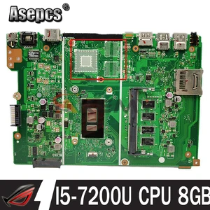 x441ua mainboard i5 7200u cpu 8gb ram for asus x441ua x441uv x441ub x441uq x441u a441u f441u laptop motherboard tested full ok free global shipping