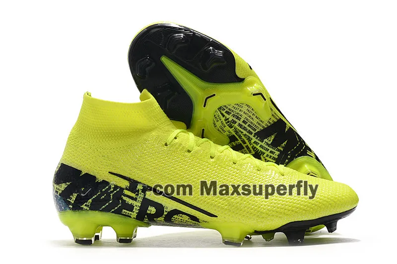 8 Mens Superfly VII 7 360 Elite SE FG CR7 Ronaldo Neymar NJR MDS 001 Dream Speed Boys Soccer Shoes Football Boots Cleats US6.5-11 - Цвет: 8