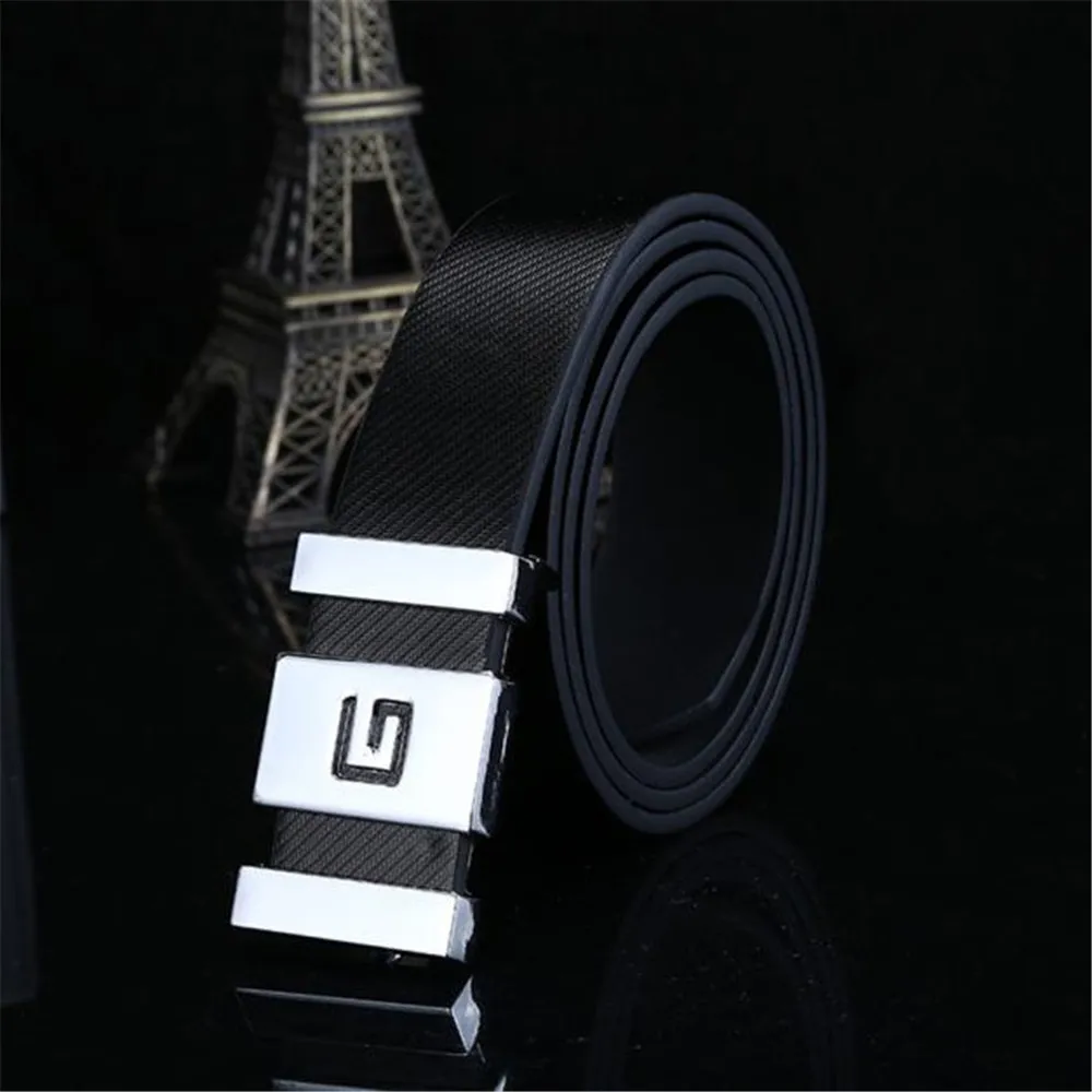 Jaycosin ремень мужской и wo Мужская гладкая Пряжка из искусственной кожи ремень роскошный мужской и wo Мужской Модный классический ретро Пряжка