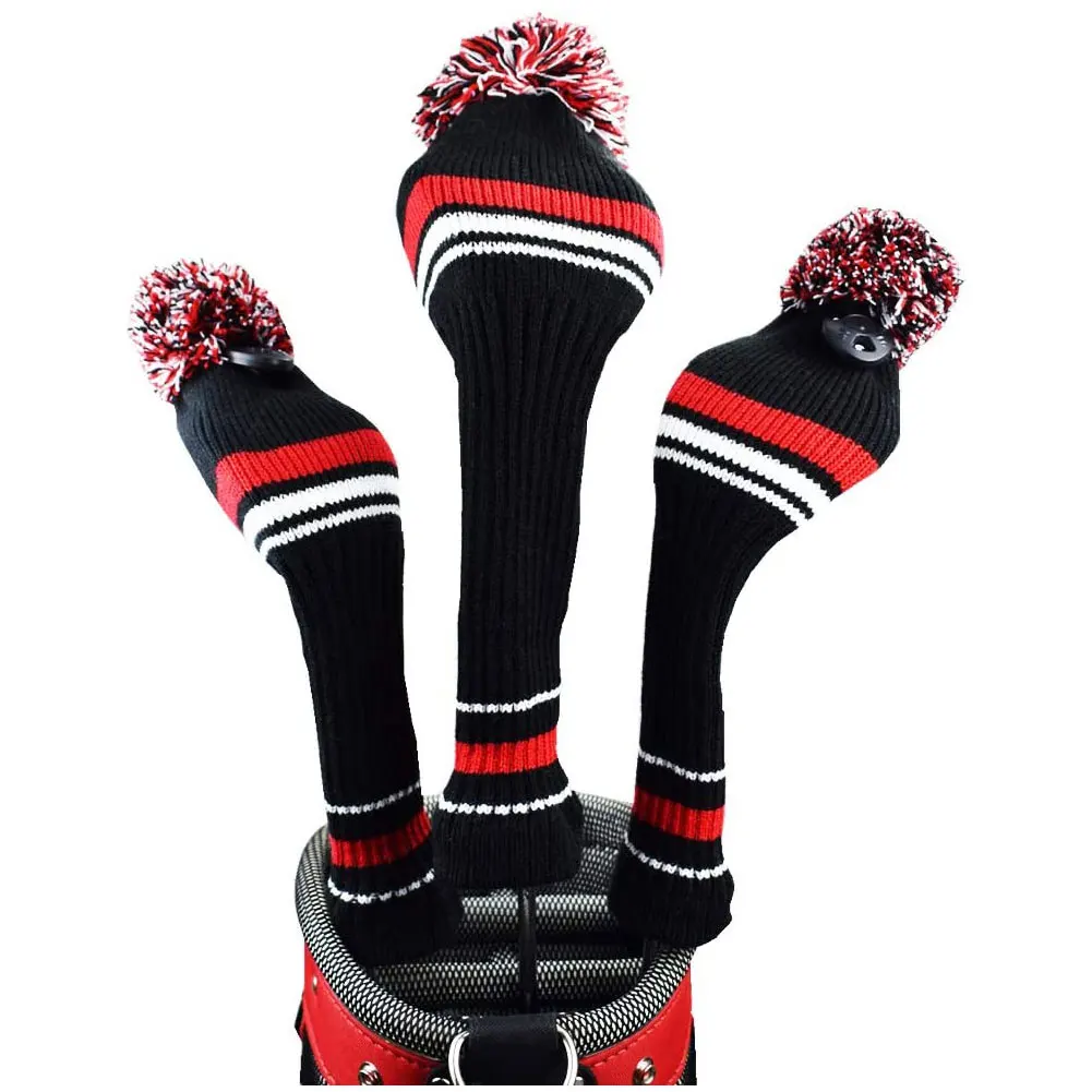 

Long Neck Golf Club Head Covers Wood Driver Protect Headcover Fairway Golf Putter Cover Headcovers Accessories Size1 Size3 Size5