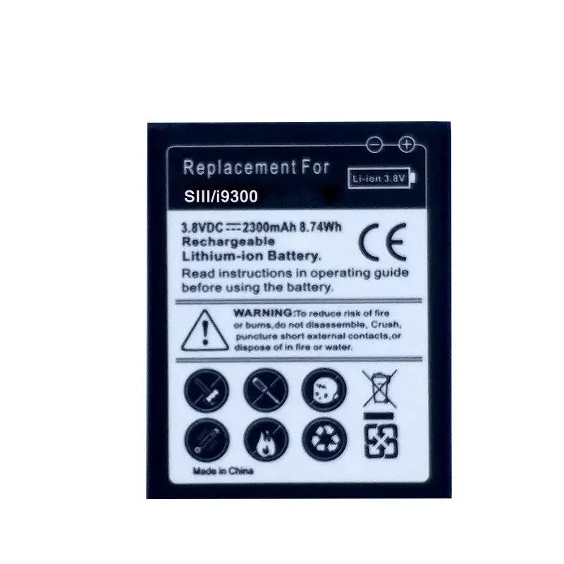Аккумулятор для телефона Samsung Galaxy S3 S 3 SIII i9300 i9305 i747 i9060 i9308 i9080 i9128E i9301 i9118 i9182