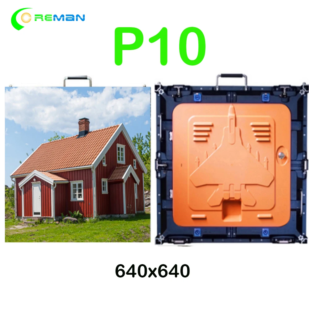 Рекламный СВЕТОДИОДНЫЙ экран P10 светодиодный дисплея видеоэкран стена для сцены