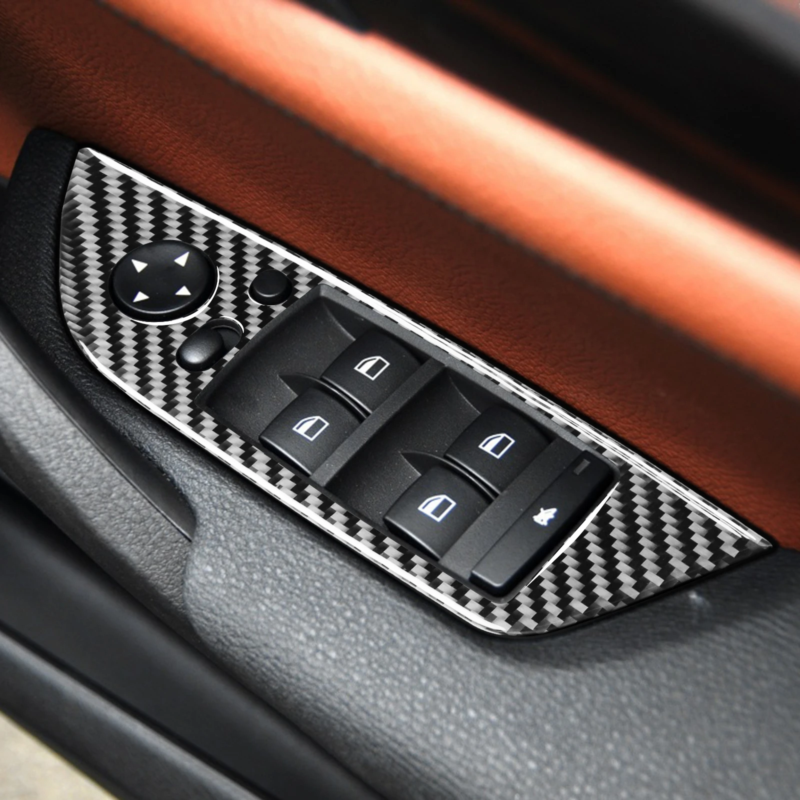 

It Is Suitable For BMW X1 E84 Window Lift (11-15) - Right Hand Drive The Carbon Fiber