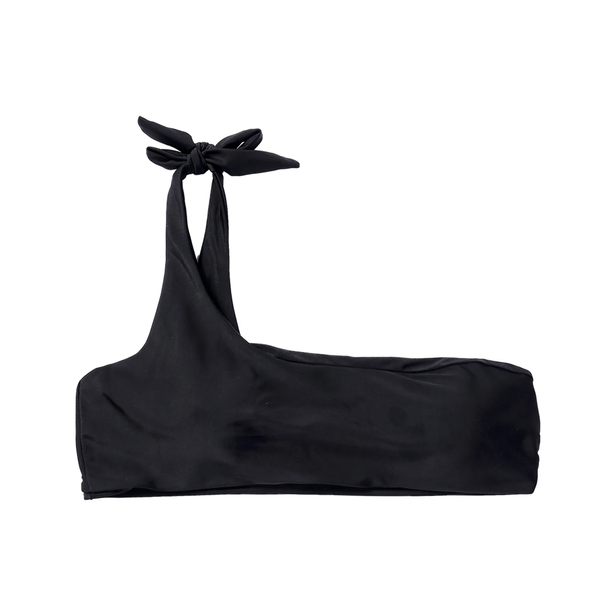 Женский сексуальный купальный топ Hirigin с одной плечевой лентой, затяжкой, без спины, кратким жилетом, летним пляжным купальником, пляжной одеждой.