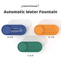 pet drinking fountain u shaped quiet translucent intelligent filtration automatic recirculating dispenser water for catspuppy