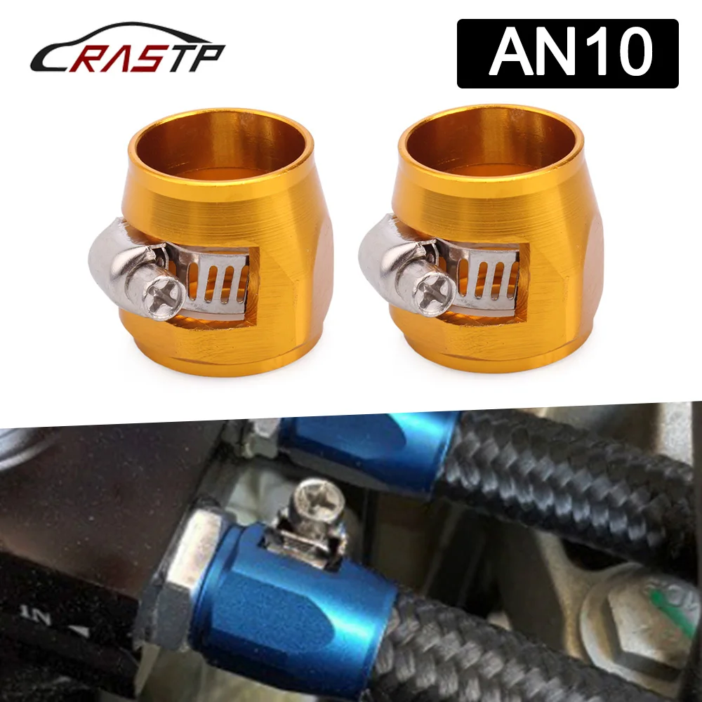 RASTP NEW топливо HEX Finishers масло AN10 1/2 ''фитинги зажимы шланг для воды 21 мм RS TC008