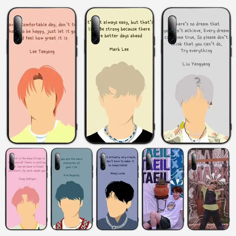 

Kpop NCT 127 Neo Zone Phone Case For Huawei P Y Nova mate 20 30 10 40 pro lite smart Cover Fundas Coque