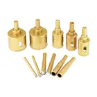 1 шт. 6-65 мм М10 насадка для сухого вакуумного сверления алмазных насадок с резьбой, сверла для керамической плитки, сверла для гранита, мрамора