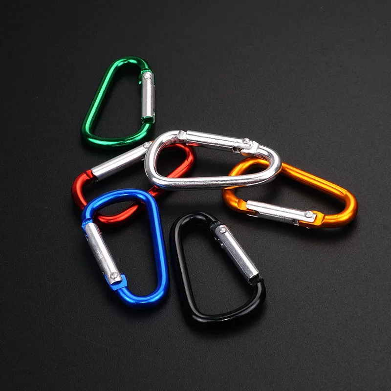 Outdoor Camping Climbing Mini Carabiner Keychain Daily Use Aluminium Safety Buckle Hook 1/5/10PCS | Обустройство дома