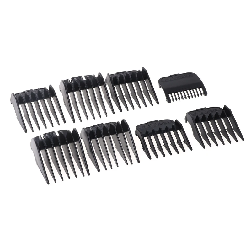 

8Pcs/set Universal Hair Clipper Limit Comb Guide Attachment Size Barber Hair Trimmers Clipper Accessories Comb Replacement