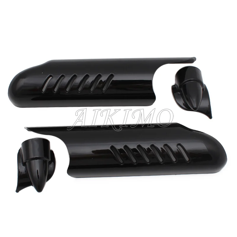 Lower Fork Leg Cover Guard Deflector Shield Protector for Harley Touring Tri Glide Ultra Classic 12-13 Road King Custom 04-06 | Автомобили