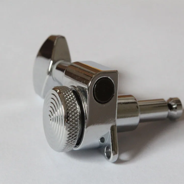 Wilkinson 6L Chrome Left Hand Guitar Locking Tuners JN-07 SP Lock | Parts &amp Accessories