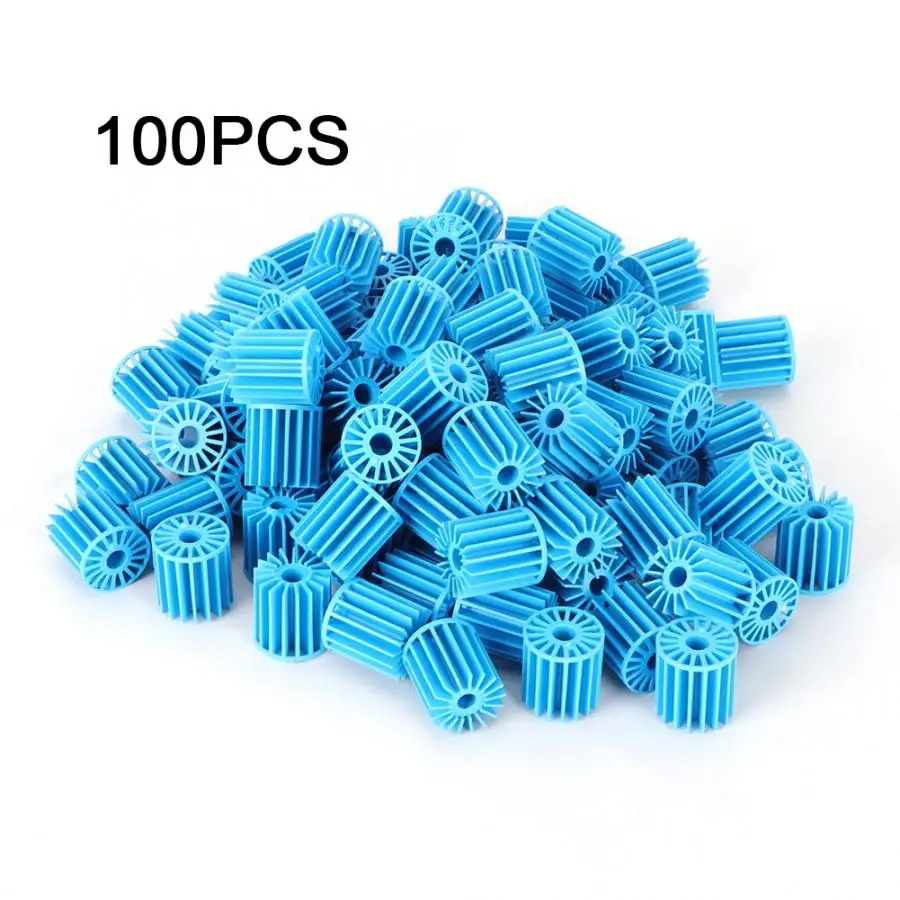 100Pcs Aquarium Filter Bio Balls Filtering Material for Air Pump Fish Tank | Дом и сад