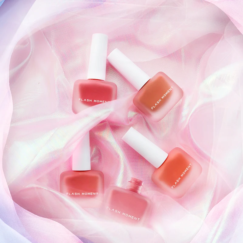 1 шт. 5 цветов розовый контур для лица жидкие румяна блеск Румяна матовый телесный