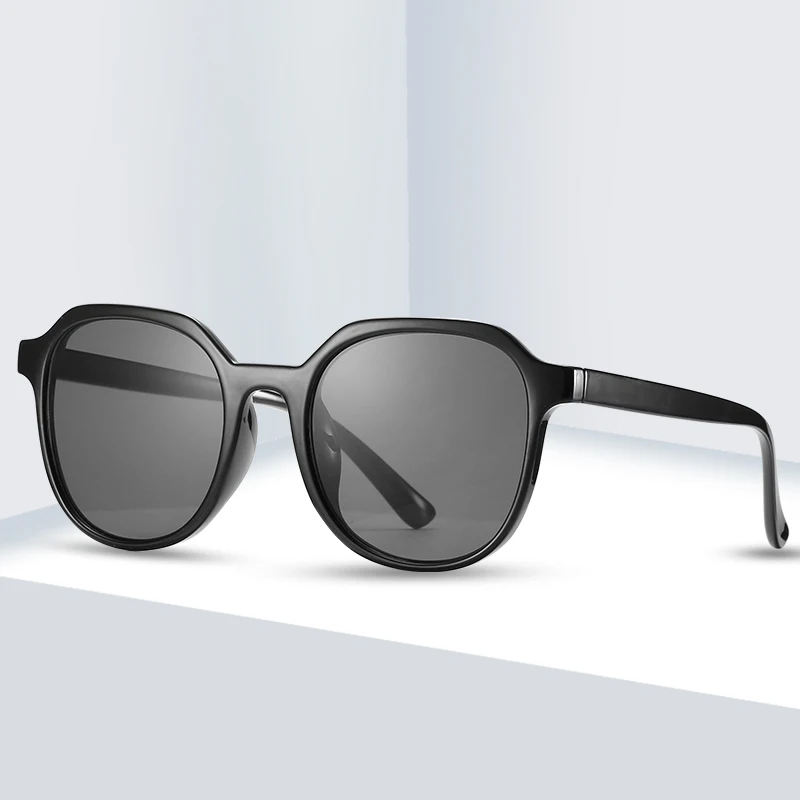 

Plastic Classic Vintage Fishing Sunglasses Women Oversized Round Frame Luxury Brand Designer Glasses Big Shades Oculos UV400