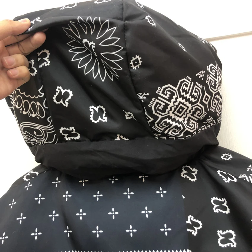 

Winter Cashew KAPITAL PUFFER JACKET Parkas Men Women Top Quality Zipper Bread Coats Outerwear Male Clothes