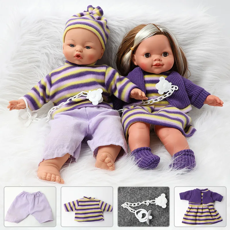 Кукла Bebe reborn 16 дюймов длинные волосы имитация звука 40 5 см Реалистичная набивка