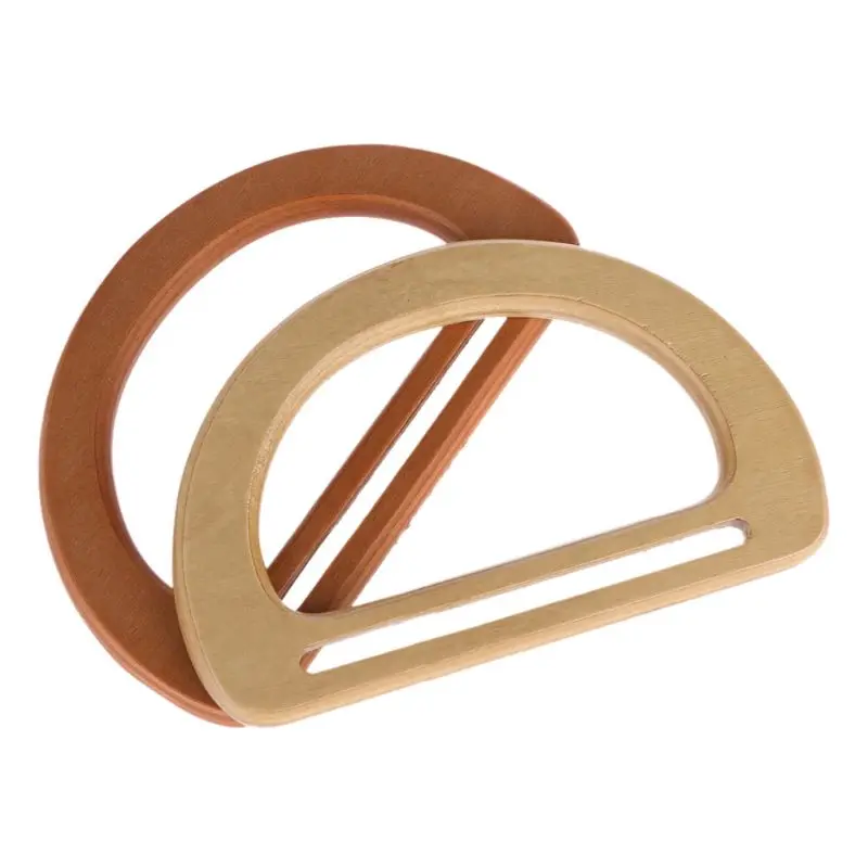 

Wooden Bag Handle Replacement for DIY Purse Making Handbag Shopping Tote C90E