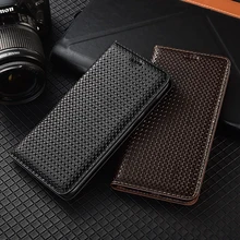 Luxury Genuine Leather Magnetic Flip Cover Case For Meizu M3 M5 M6 M6T 15 16 16S 16XS X8 17 V8 Pro Mini Note 8 9