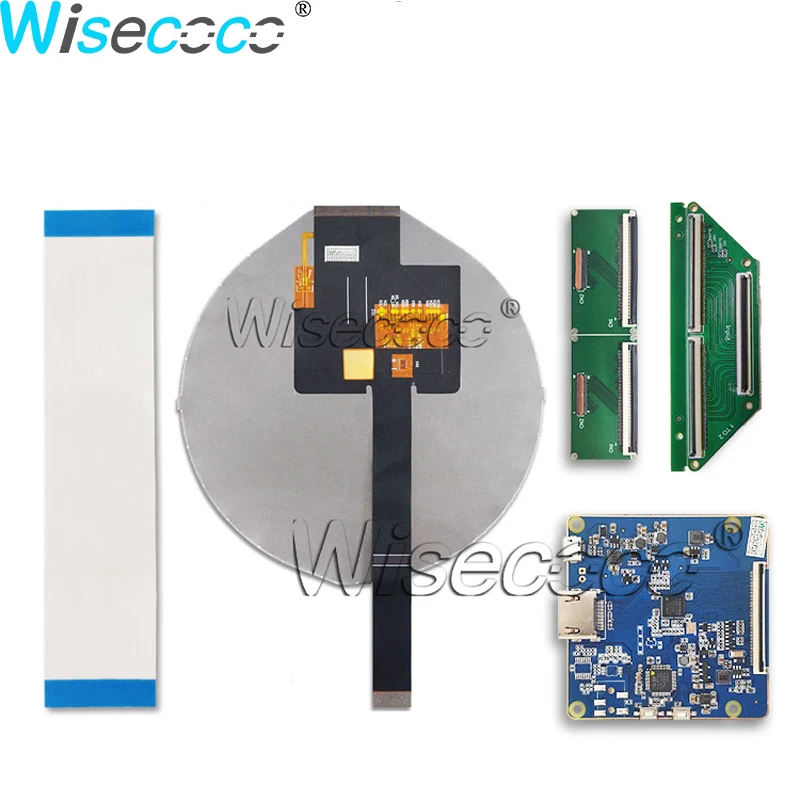 Placa controladora MIPI de 5 ", c&iacute;rculo redondo, Cycloid, IPS, TFP, m&oacute;dulo de pantalla LCD, 2160x1080, brillo ajustable-5