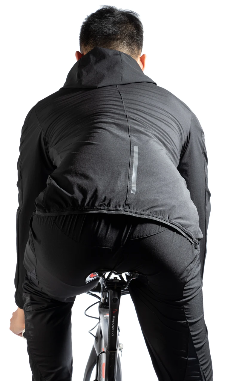 CoolChange Long Sleeve Cycling Jersey Set Mountain Road Bike Clothing Windproof Reflective Men Sportswear Bicycle Clothing Set