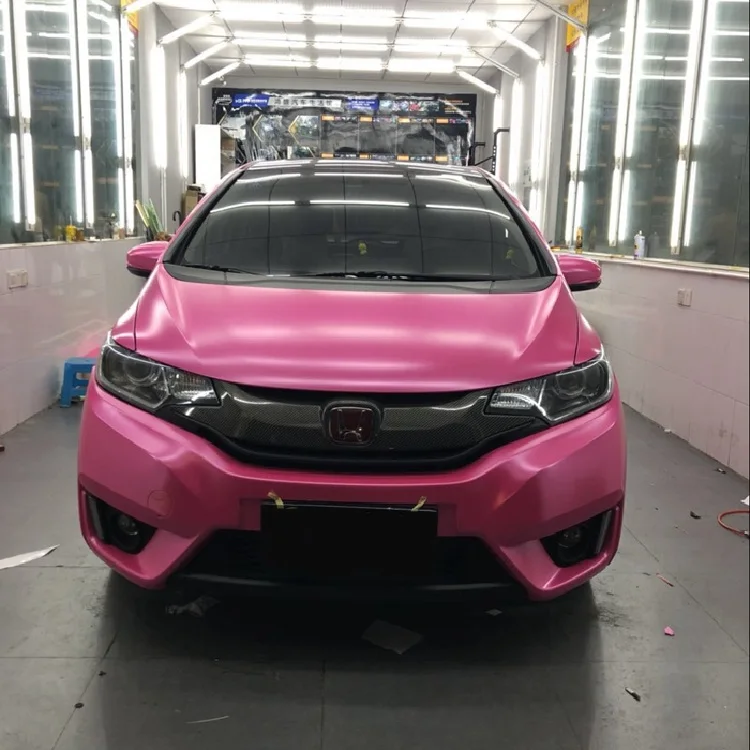 2 шт. 50*150 см электро покрытие пленка для кузова автомобиля матовая розовая