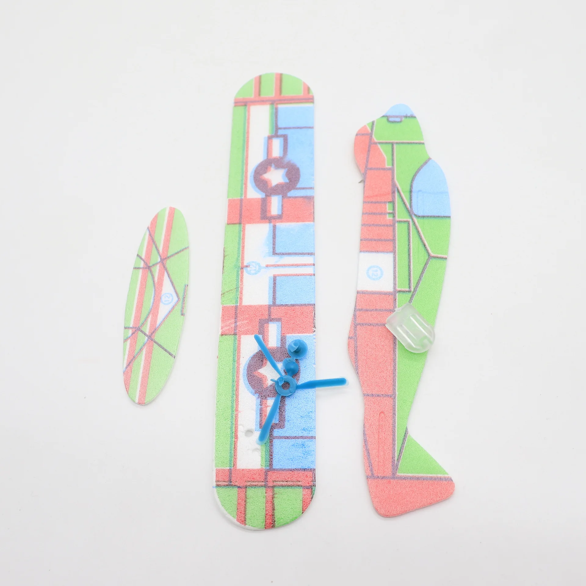 Детский пенопластовый мини самолет ручной работы летающий планер обучающий