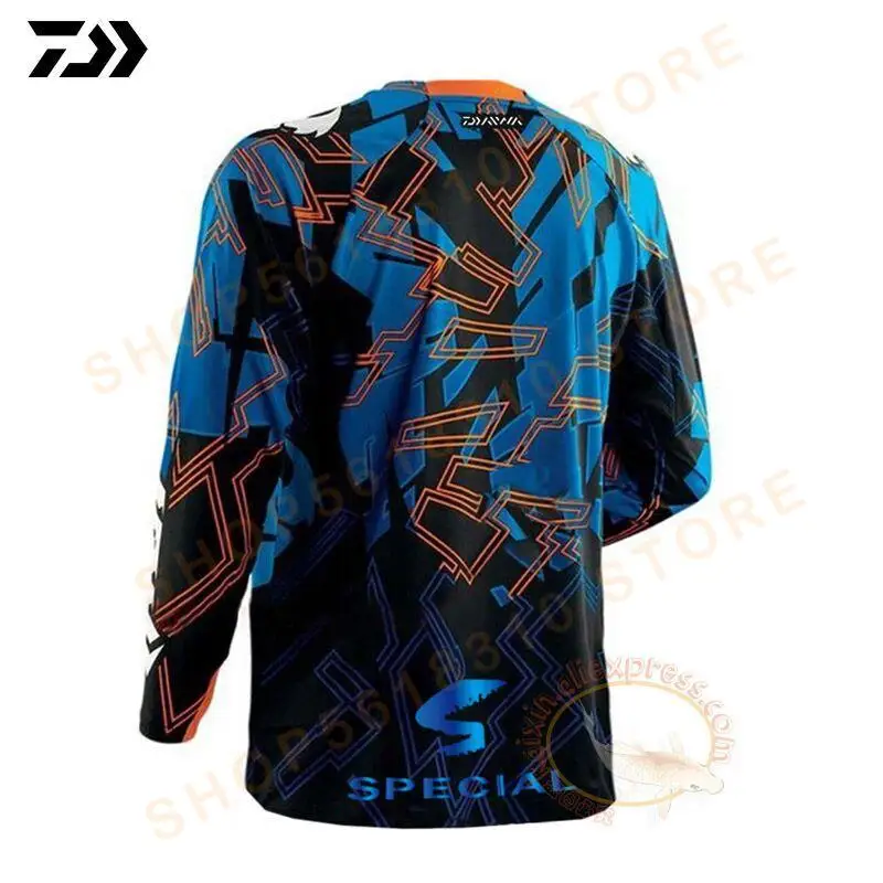 

2020 New Summer A Fishing Clothes Long Sleeve Fishing Shirt Jersey Men Clothing Fishing Clothes Anti-UV Quick-Dry Breathable