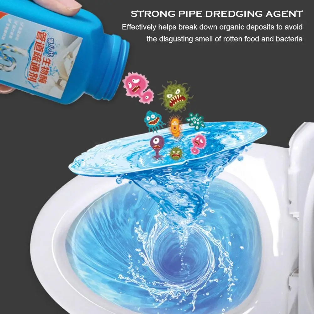 

Biological Enzyme Strong Pipe Dredge Agent Dredging Agent Kitchen Sink Sewer Toilet Cleaning Blockage Dredge Agent Waste Cleaner