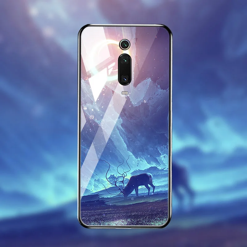 M041 Для Xiaomi mi 9T чехол s Закаленное стекло защитные чехлы Coque Xio mi Red mi Note 8 Pro 8T 8A Note 7 7A mi A3 9 Lite чехол Чехлы - Цвет: M041