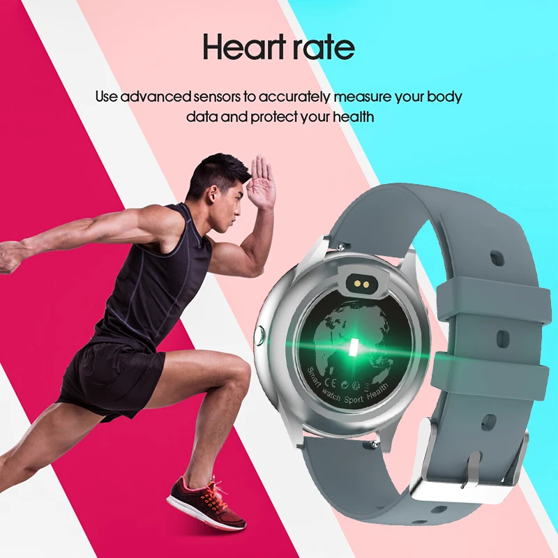 

LIGE 2020 New Smart watch Men Waterproof sport Watch Women Fitness tracker call information Heart rate blood pressure smartwacth