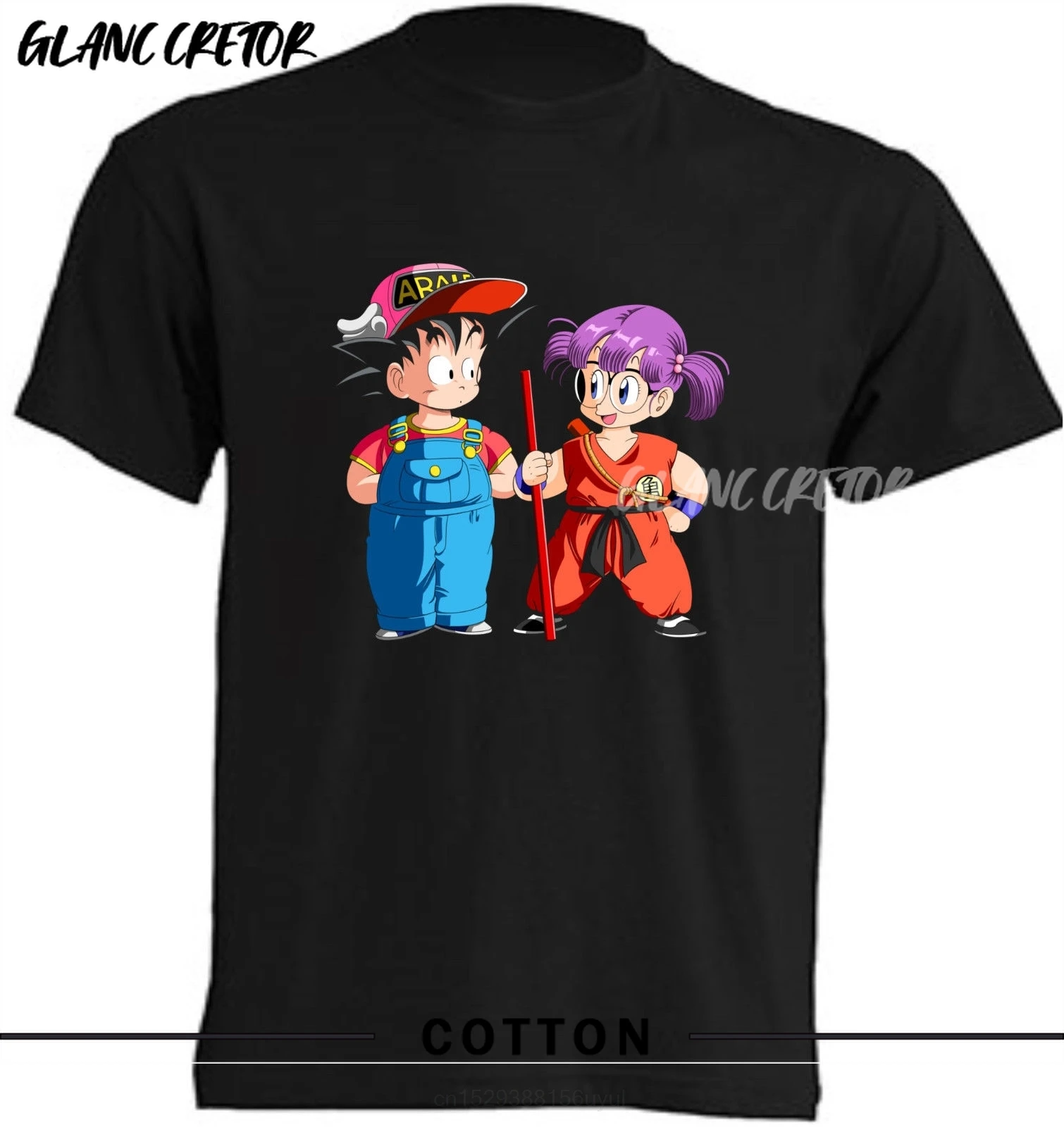 CAMISETA ARALE y Гоку TRAVESTIDOS Футболка NInOS Y ADULTOS|Мужские футболки| |