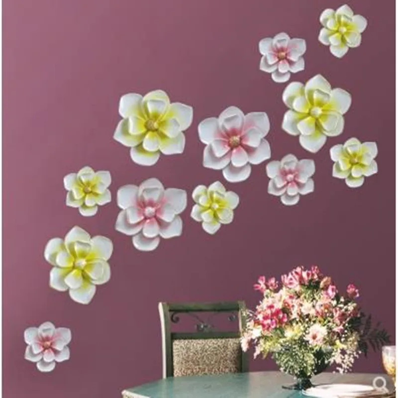 

European Gardenia Crafts, Wall Stickers, Wall Hanging, Home Office Shop Wall Decor Gifts