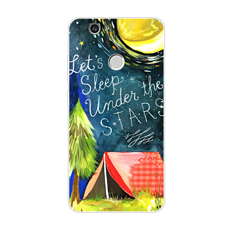 Коричневый Чехол для huawei Nova, Can-L11, рисунок из ТПУ, мягкая задняя крышка, чехлы для телефонов, чехол для huawei Nova, силиконовый чехол 3D Fundas 5,0" - Цвет: Коричневый