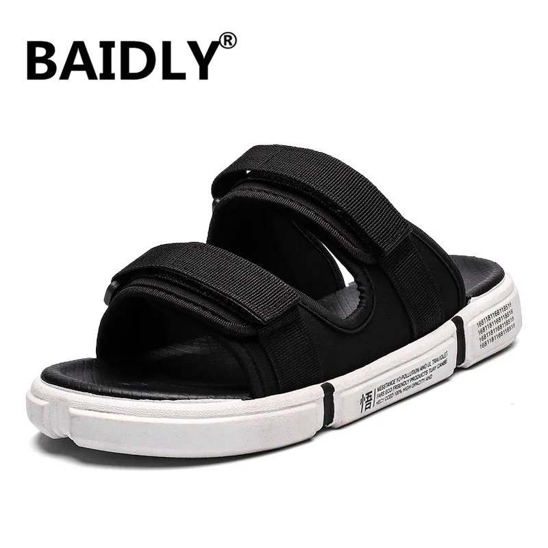 Светильник Вес повседневные мужские сандалии Легкие уличные шлепанцы Вьетнамки