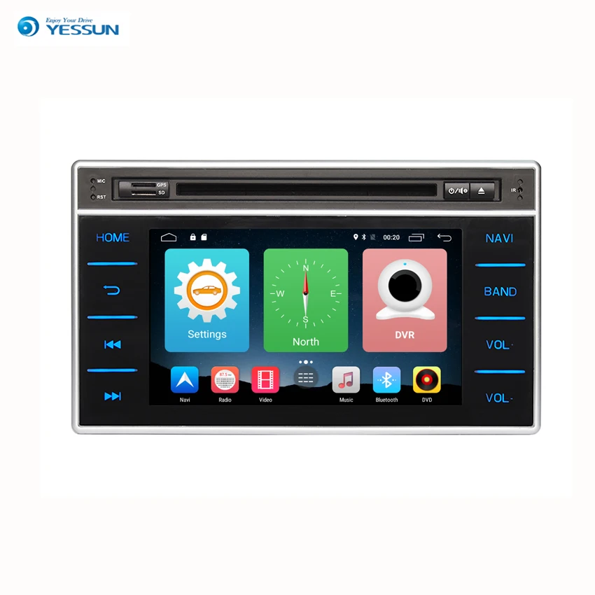 Yessun для Toyota Hilux 2015 ~ 2017 Android автомобильная навигация GPS HD сенсорный экран стерео