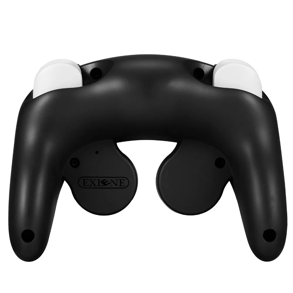 EXLENE Bluetooth беспроводной контроллер Gamecube для nintendo Switch, перезаряжаемый, управление движением/гул/турбо, черный