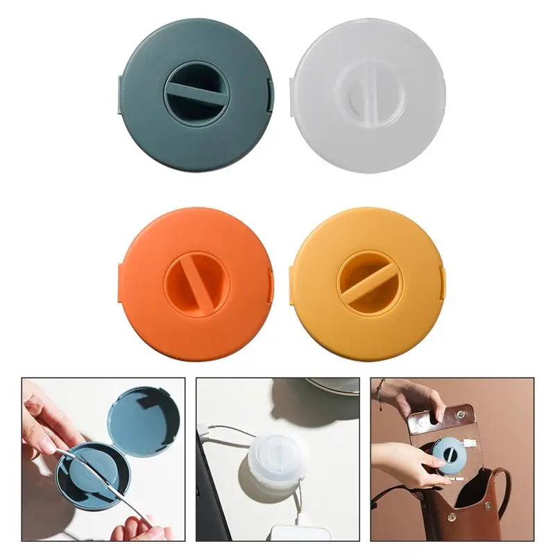 

4Pcs Cable Winder Retractable Cord Box Organizer for Earphone USB Charging Cable