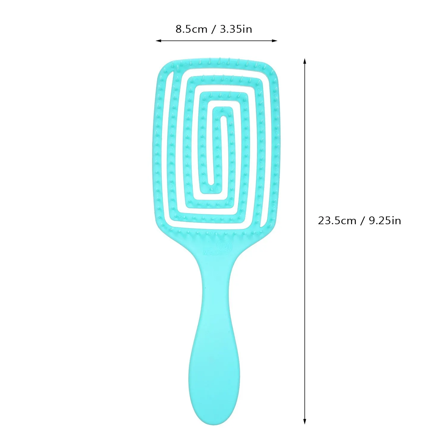 Расческа для волос квадратная Массажная спа гребни антистатические гибкие