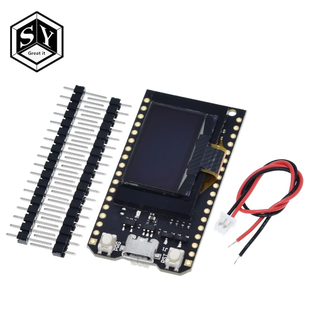 WEMOS ESP32 OLED и для Arduino WiFi модули + Bluetooth двойной ESP 32 32S ESP8266 OLED|Интегральные схемы| |