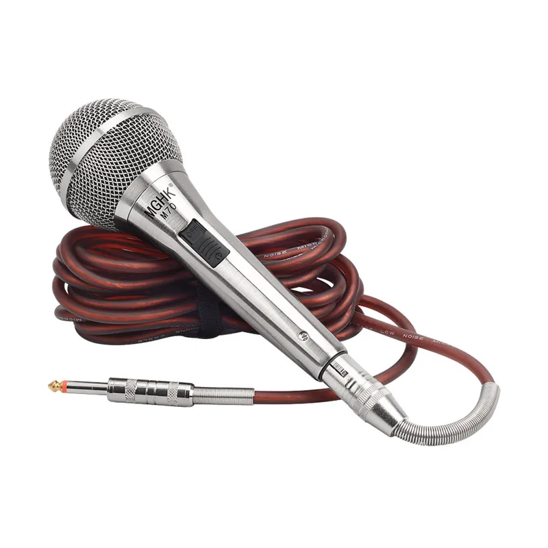 1PC Professional Microphone Karaoke Recording Studio Dynamic Capsule For Home Theater Broatcast Drum Kit Instrument Mixer